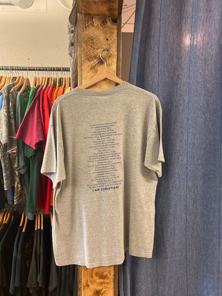 Vintage I Am Christian Grey T-shirt - XL