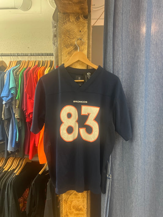 Vintage Denver Broncos Navy Blue Jersey - XL