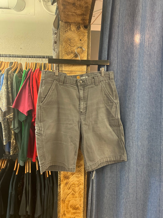 Vintage Carharrt Grey Cargo Shorts - 34