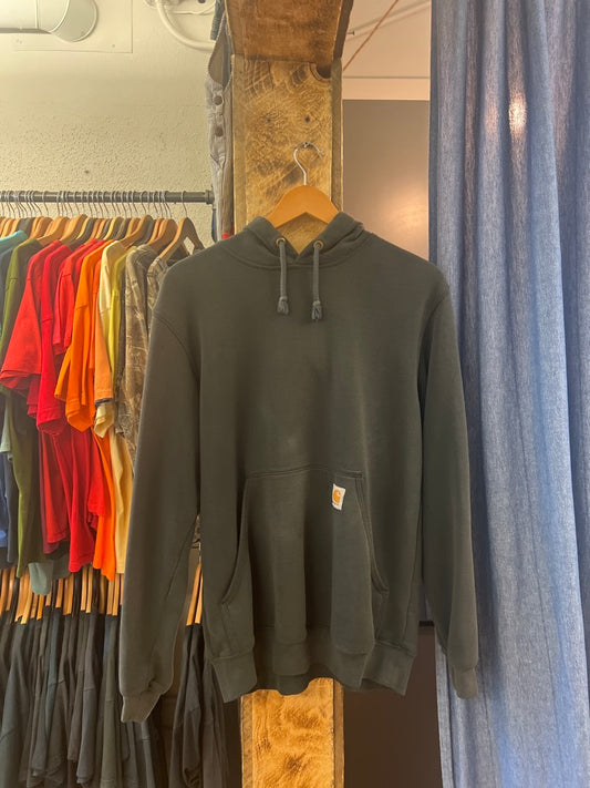 Vintage Carhartt Dark Grey hoodie - m