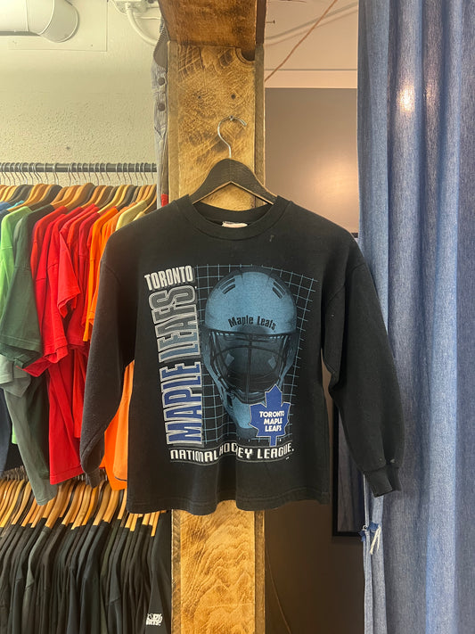 Vintage Toronto blue jays Kid’s black graphic Crewneck - m