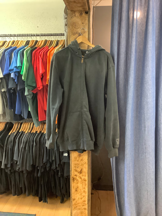 Vintage Carharrt dark grey hoodie - XL