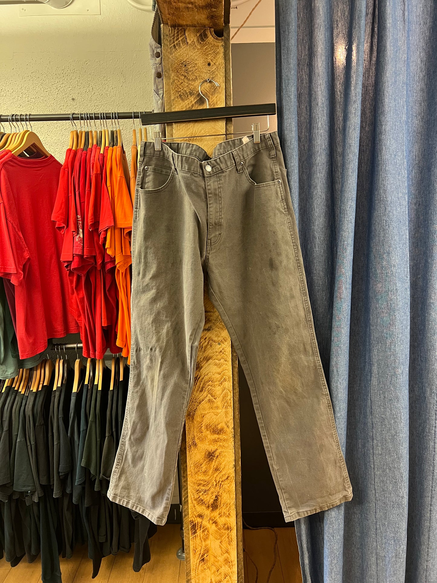 Vintage dickies grey casual pants - 36x32