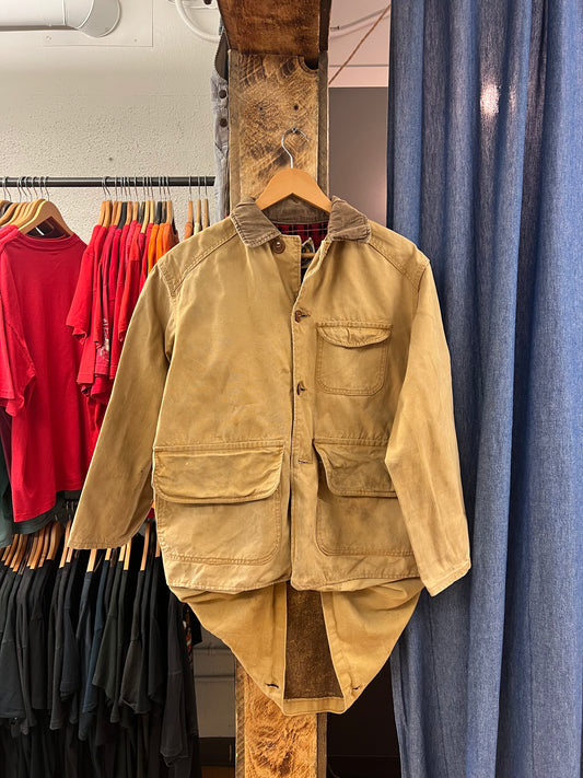 Vintage black sheep brown canvas work jacket - XL