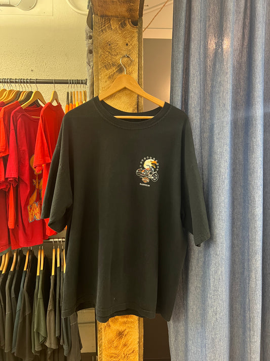 Vintage Harley Davidson Cancun black graphic T-shirt - XXL