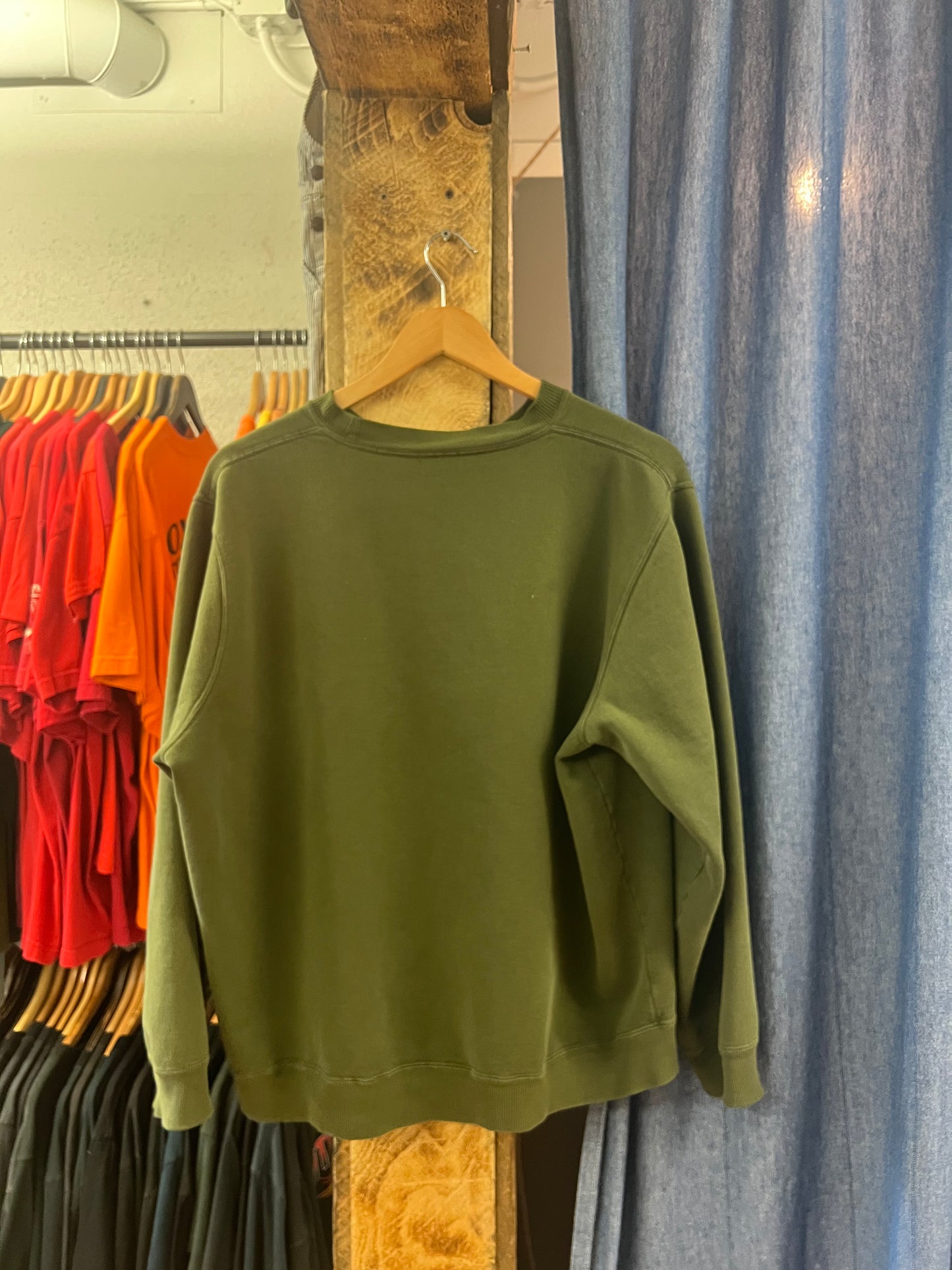 Vintage bum equipment Olive green Crewneck - XL