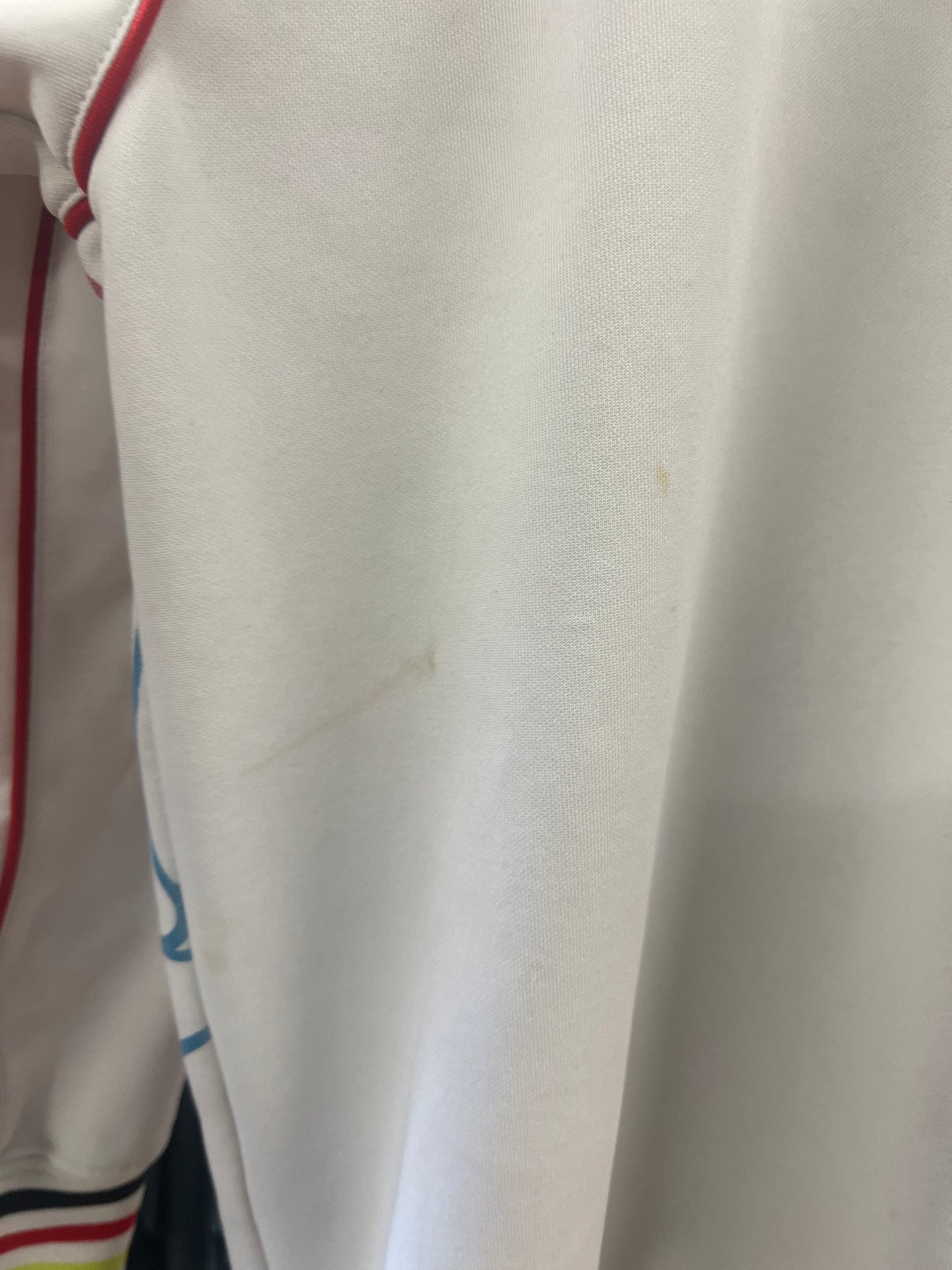 Vintage rocawear white graphic zip up jacket - XL