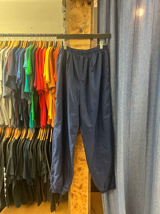 Vintage Nike navy windbreaker pants - L