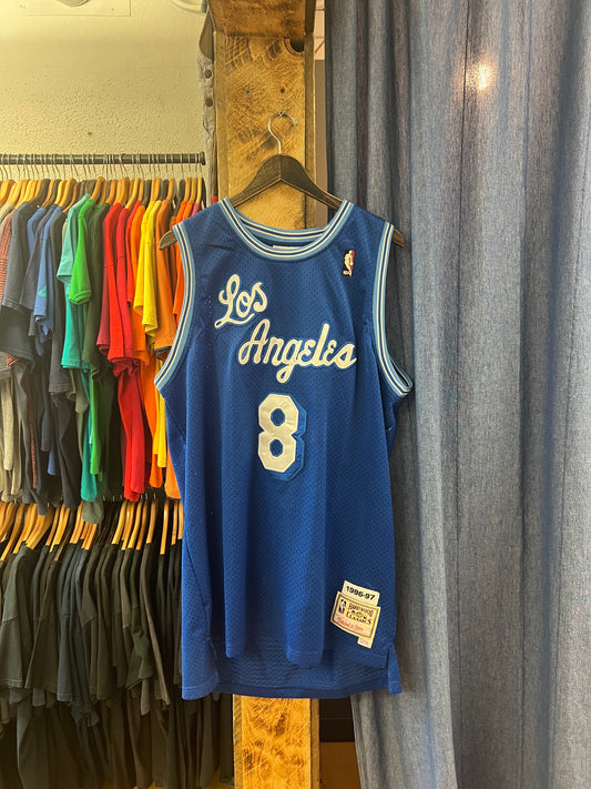 Kobe Bryant Los Angeles 8 Blue Jersey - XXL