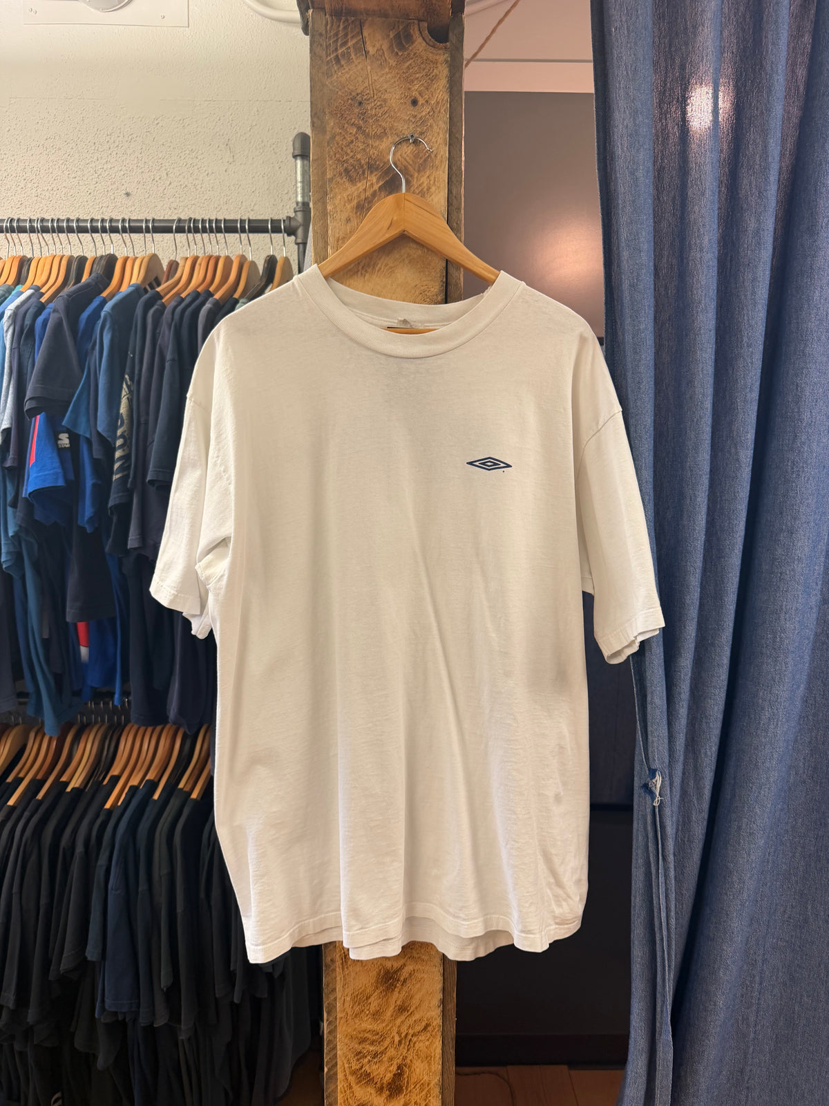Vintage umbro white graphic T-shirt - XL