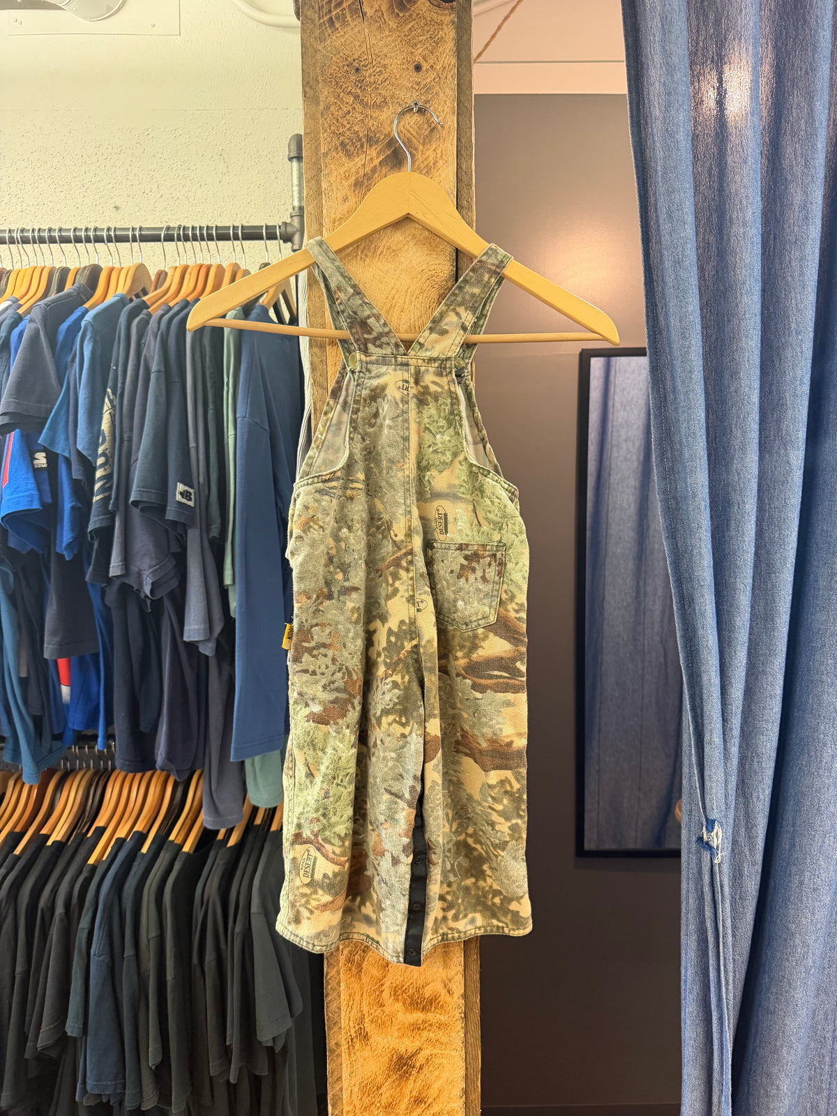 Vintage kids camo overalls - 24M
