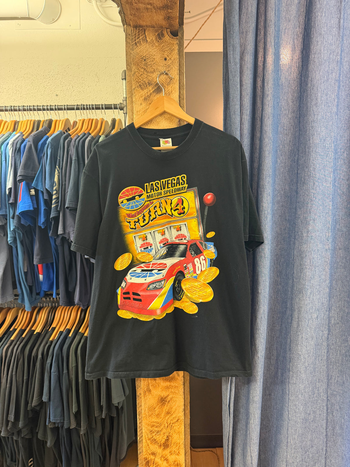 Vintage Las Vegas Motor Speedway Graphic T-shirt - XL