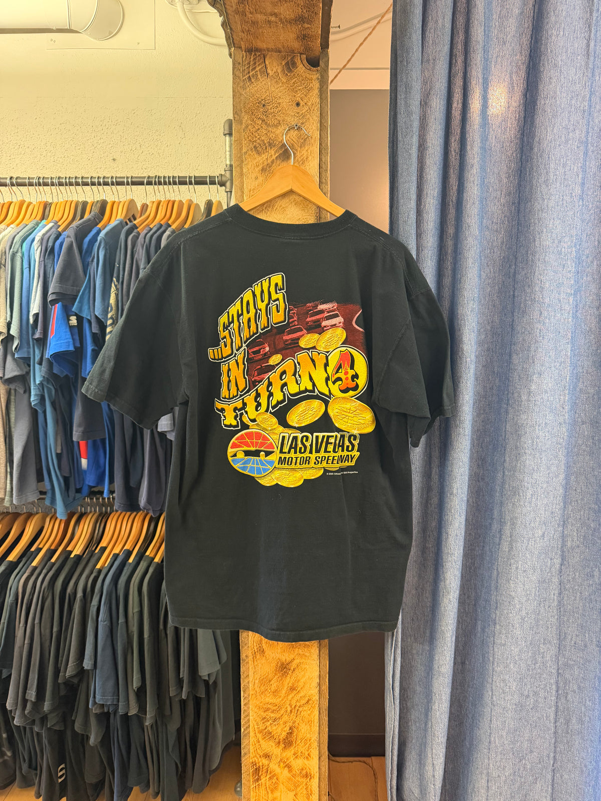 Vintage Las Vegas Motor Speedway Graphic T-shirt - XL